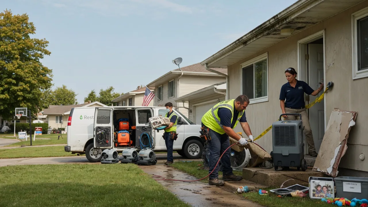 Water Damage Restoration in Irvona, PA near me